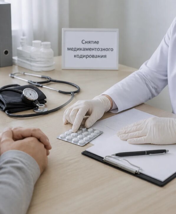Снятие медикаментозного кодирования в Тейково от 5437 р. | Медзона